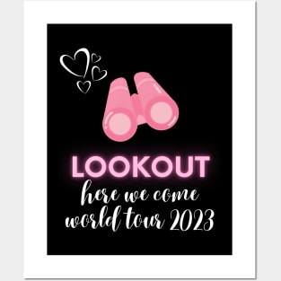 scentsy lookout, here we come, world tour 2023 Posters and Art